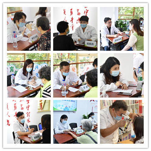 我为群众办实事 健康服务进社区 九三学社静安区委赴曹家渡开展健康咨询活动